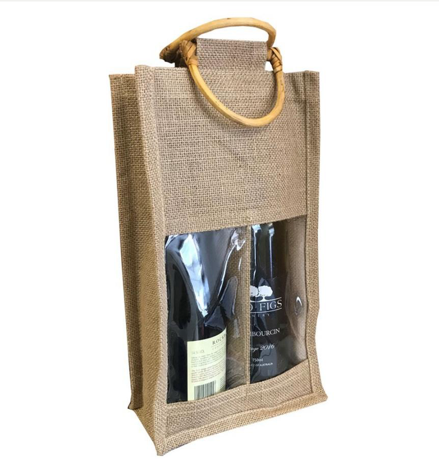 Bolso reusable 2 botellas