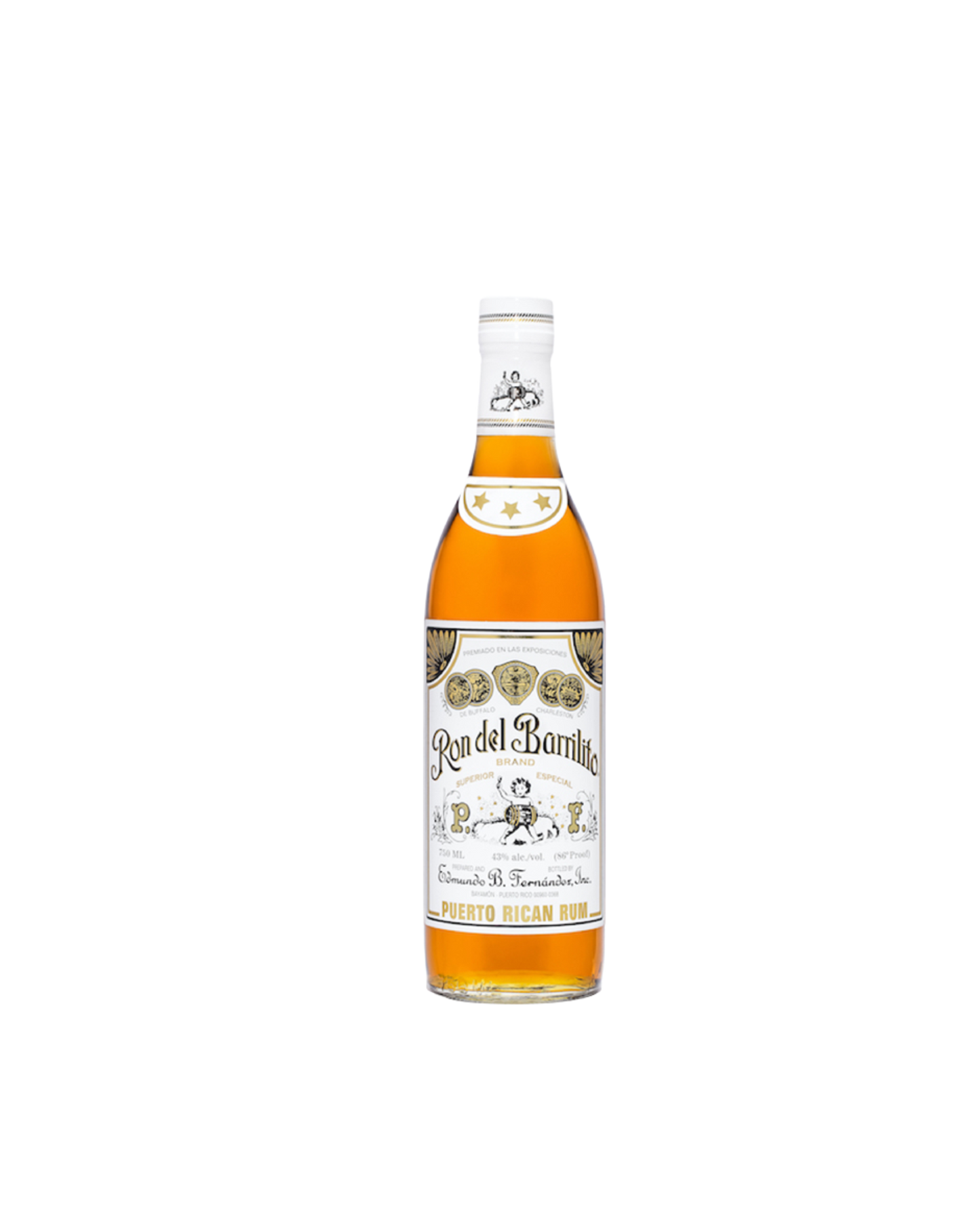Ron Barrilito 3 Estrellas 750ml