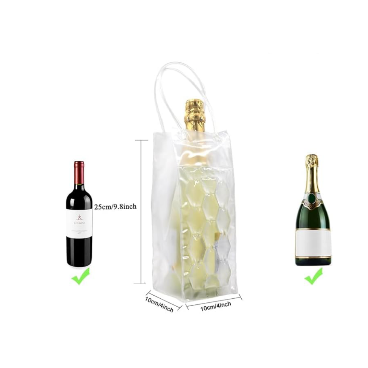 Bolso frío reusable (1 botella)