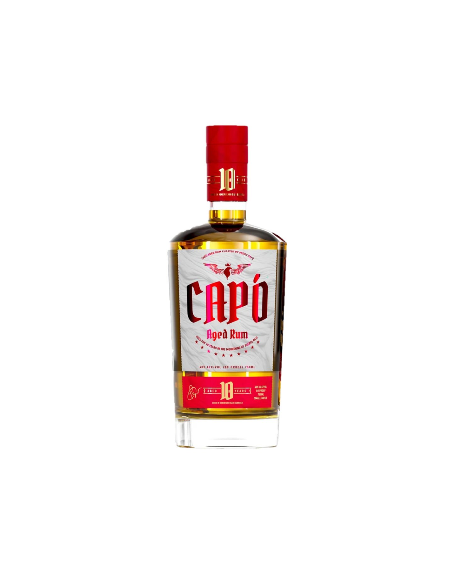 Capó Aged Rum 10 yr 750ml